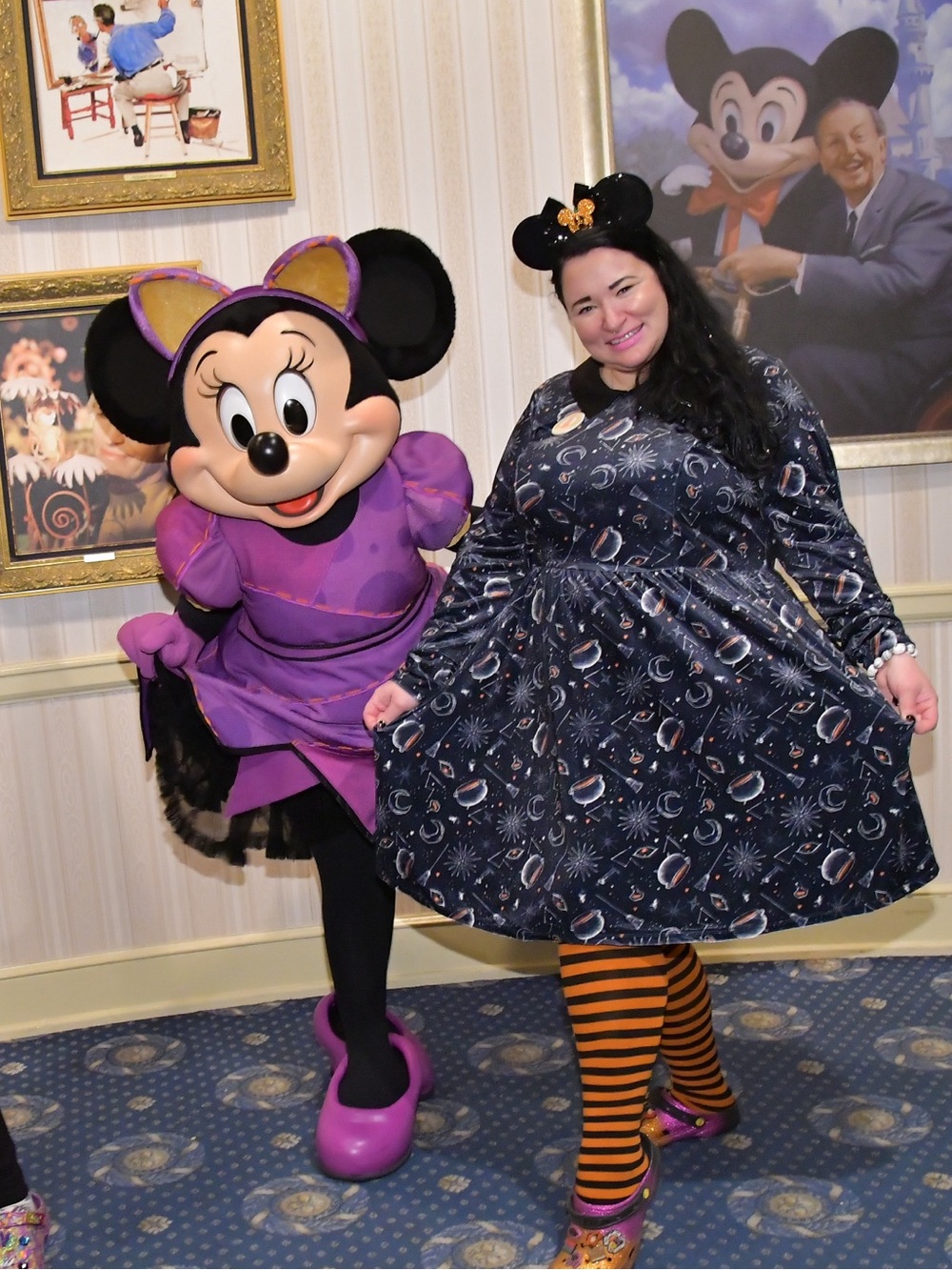 Her Universe Hocus Pocus a line dress 2x